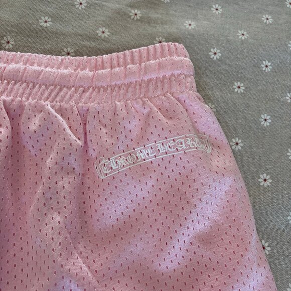 Chrome Hearts Pink Mesh Shorts - Picture 6 of 6